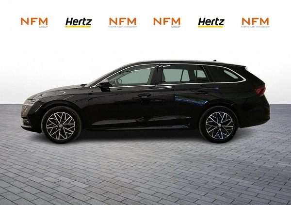Skoda Octavia cena 114500 przebieg: 43300, rok produkcji 2021 z Garwolin małe 407